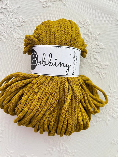 Bobbiny Premium Braided Cord 5mm 50m