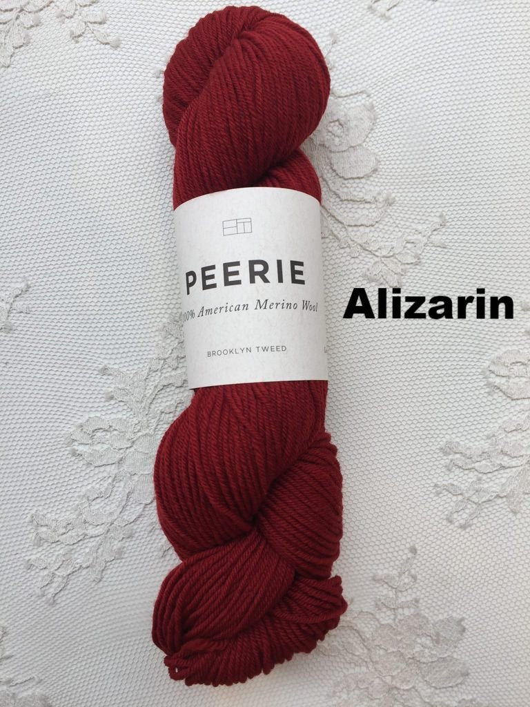 Brooklyn Tweed Peerie Alizarin