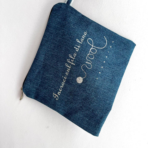 Pochette Wool Crossing