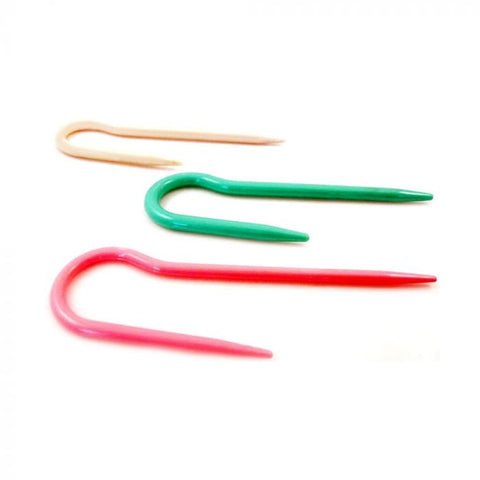 J-hook auxiliary needles