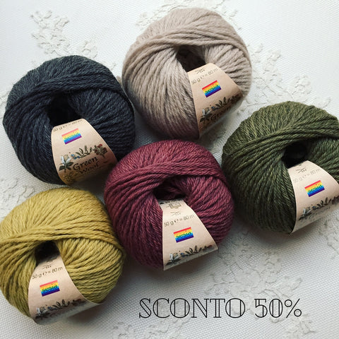 Manifattura Sesia Green Wool