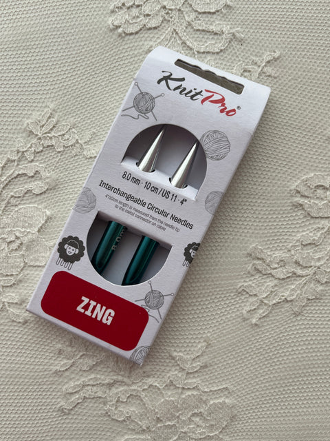 Knit Pro ZING Punte Intercambiabili - 10cm