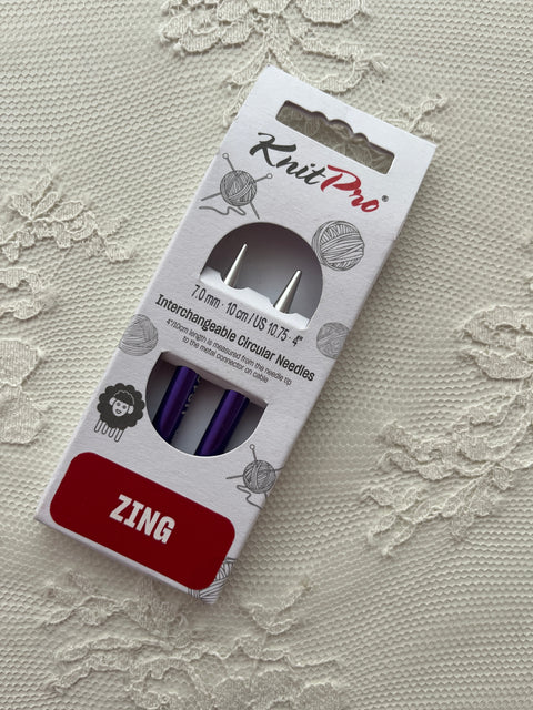Knit Pro ZING Punte Intercambiabili - 10cm