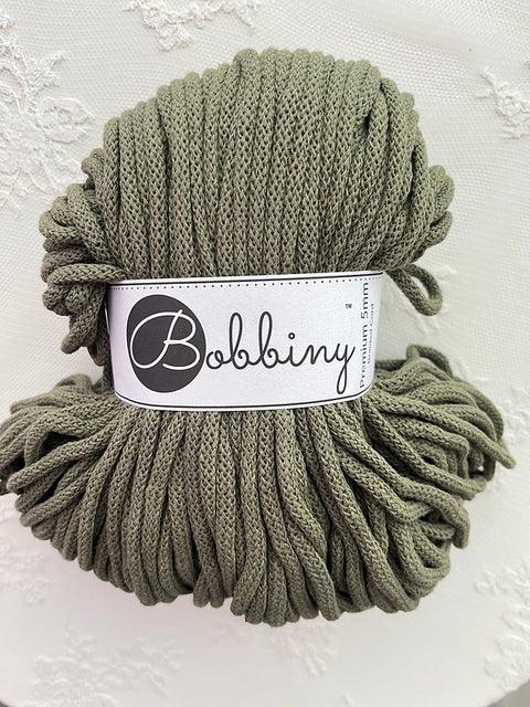 Bobbiny Premium Braided Cord 5mm 100m