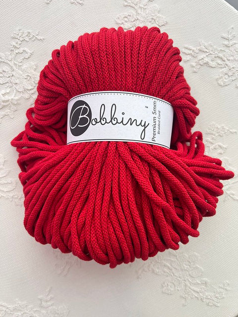 Bobbiny Premium Braided Cord 5mm 100m