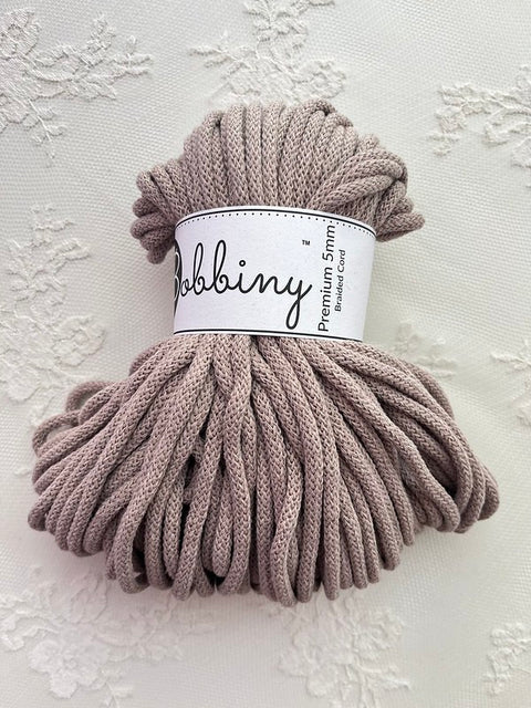 Bobbiny Premium Braided Cord 5mm 50m