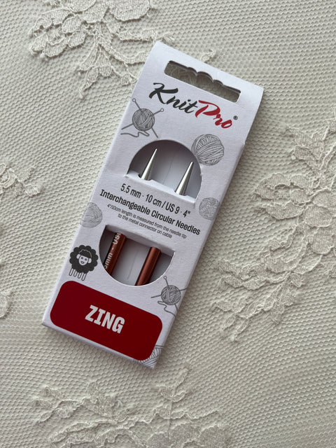 Knit Pro ZING Punte Intercambiabili - 10cm