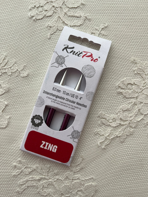 Knit Pro ZING Punte Intercambiabili - 10cm