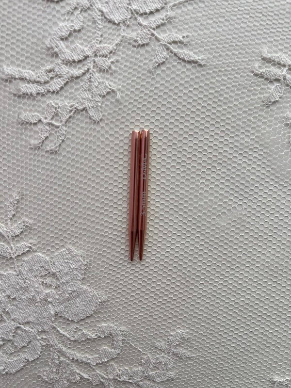 Lotus Yarns Ferri Da Maglia Circolari Intercambiabili 11,5 Cm - Punte In Acciaio Inox, Lucide E Leggere, US 8 (5,0 Mm) - Cavo Venduto Separatamente