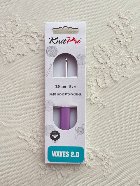 KnitPro Waves 2.0 crochet hook softgrip