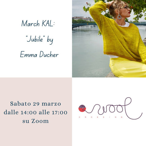 March KAL: "Jubilè" di Emma Ducher