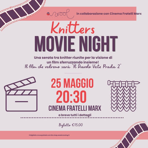 Knitter Movie Night - 25 maggio 2026