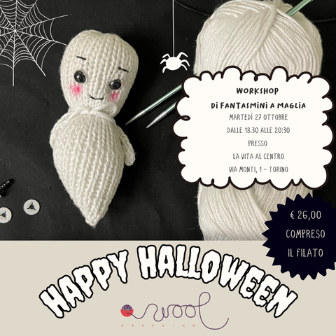 “Happy Halloween” – workshop di fantasmini presso “La Vita al Centro”