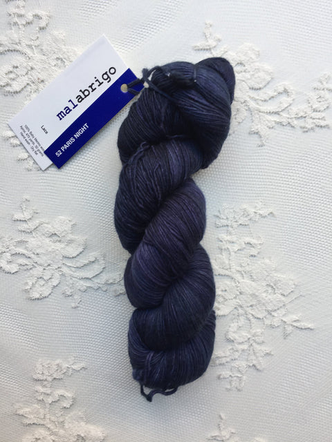 Malabrigo Lace 52 Paris Night