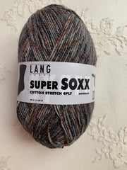 Lang Yarns Super Soxx Cotton Stretch 4ply 29