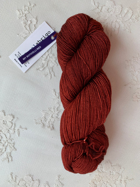 Malabrigo Sock 801 Botticelli Red