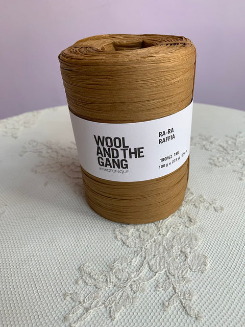 Wool and The Gang Ra-Ra Raffia Tropez Tan