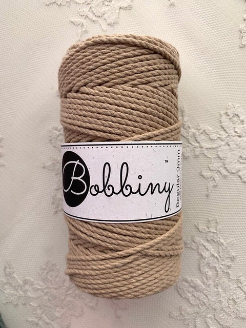 Bobbiny 3ply Macramé Rope 3mm