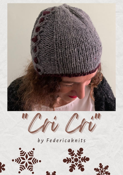 "Cri Cri" di Federicaknits - KIT