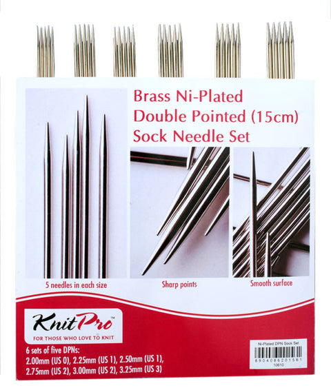 Knit Pro Nova Double Pointed Needles Set 15cm