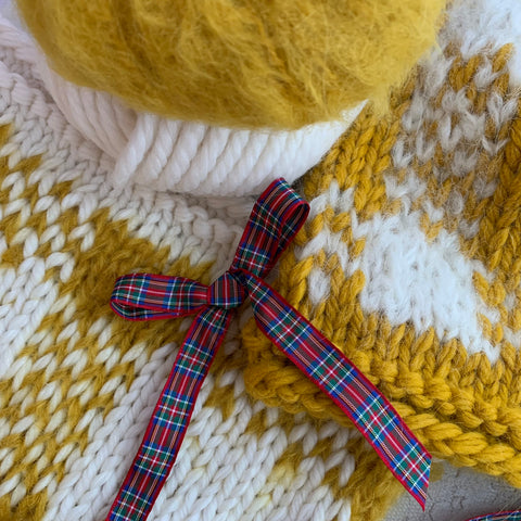 "Merry Tartan" di Federicaknits - KIT