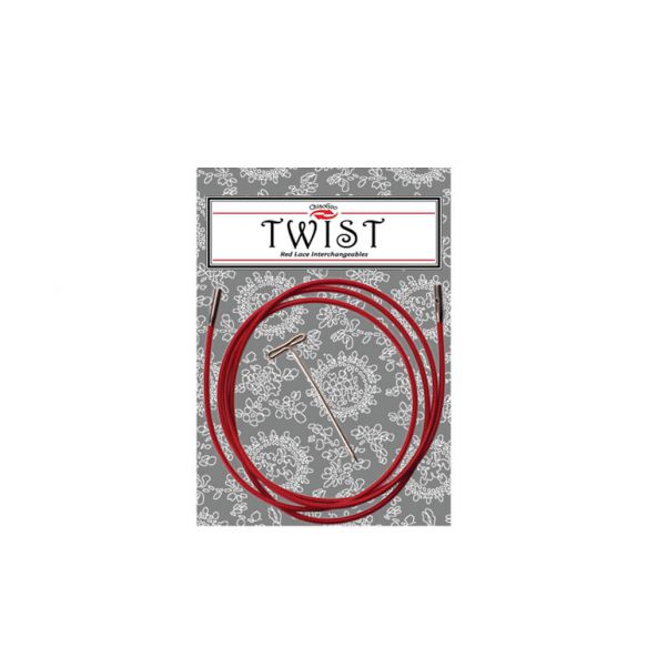CHIAOGOO TWIST RED CABLE - Mini [M]