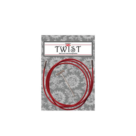 CHIAOGOO TWIST RED CABLE - Small [S]