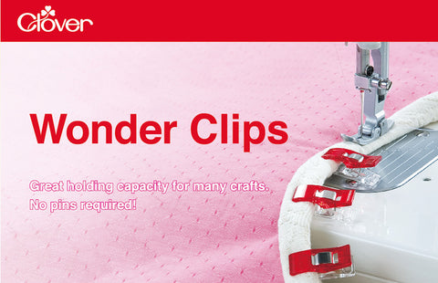 Clover Wonder Clips - Mollette Ferma Tessuto